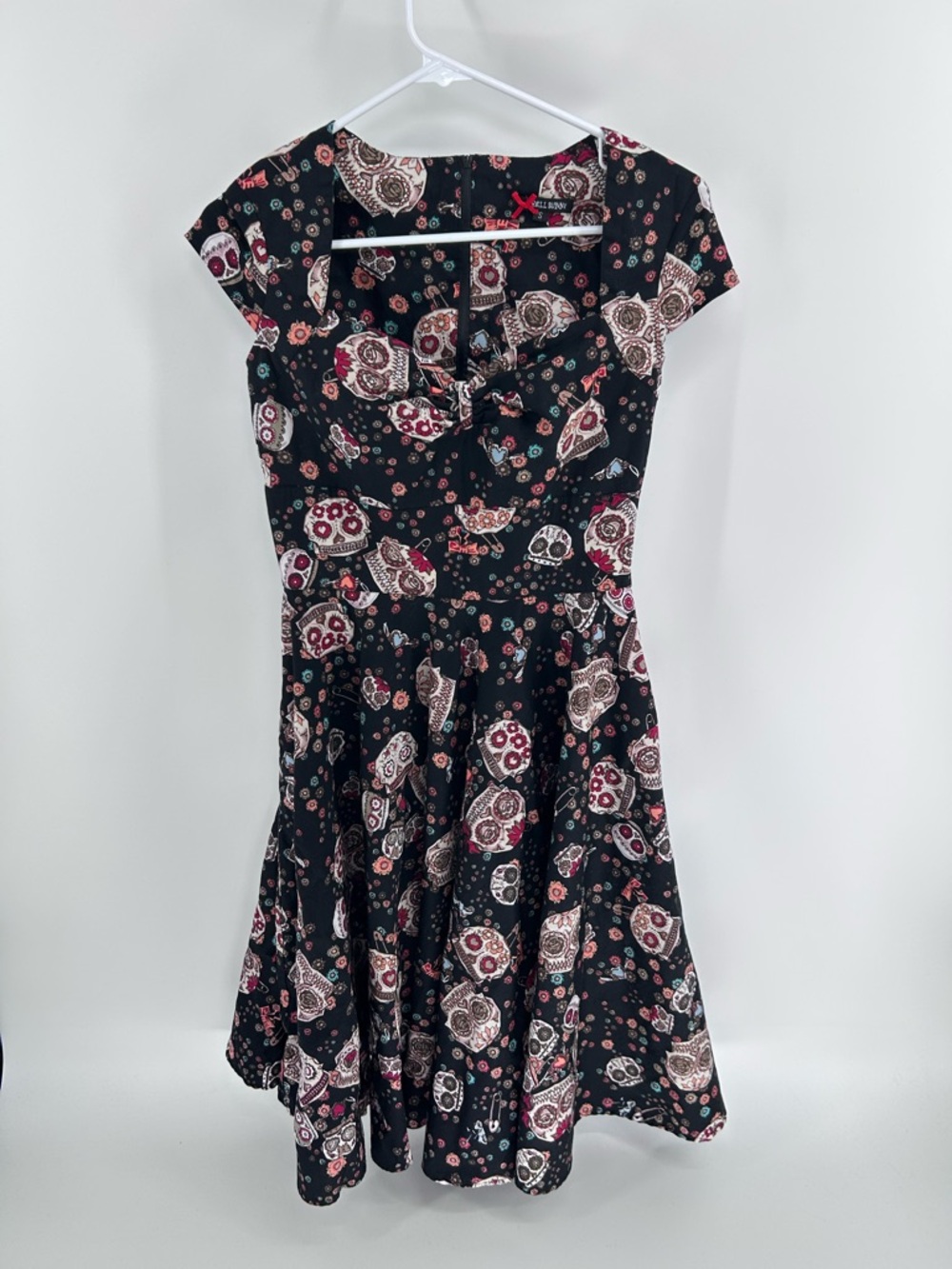 Hell Bunny Sugar Skull Dress | Small